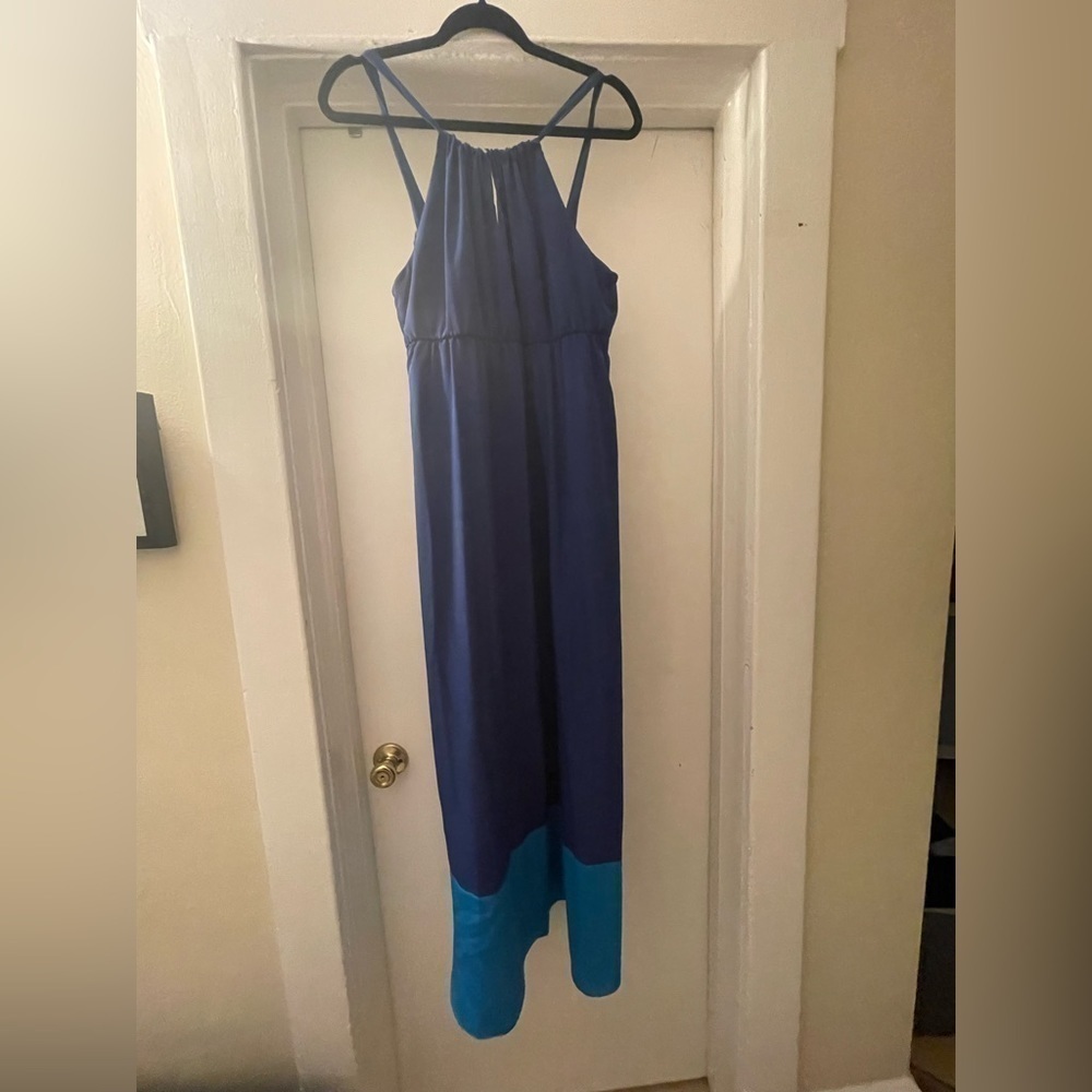 Old Navy Blue Maxi Dress Size Large‎